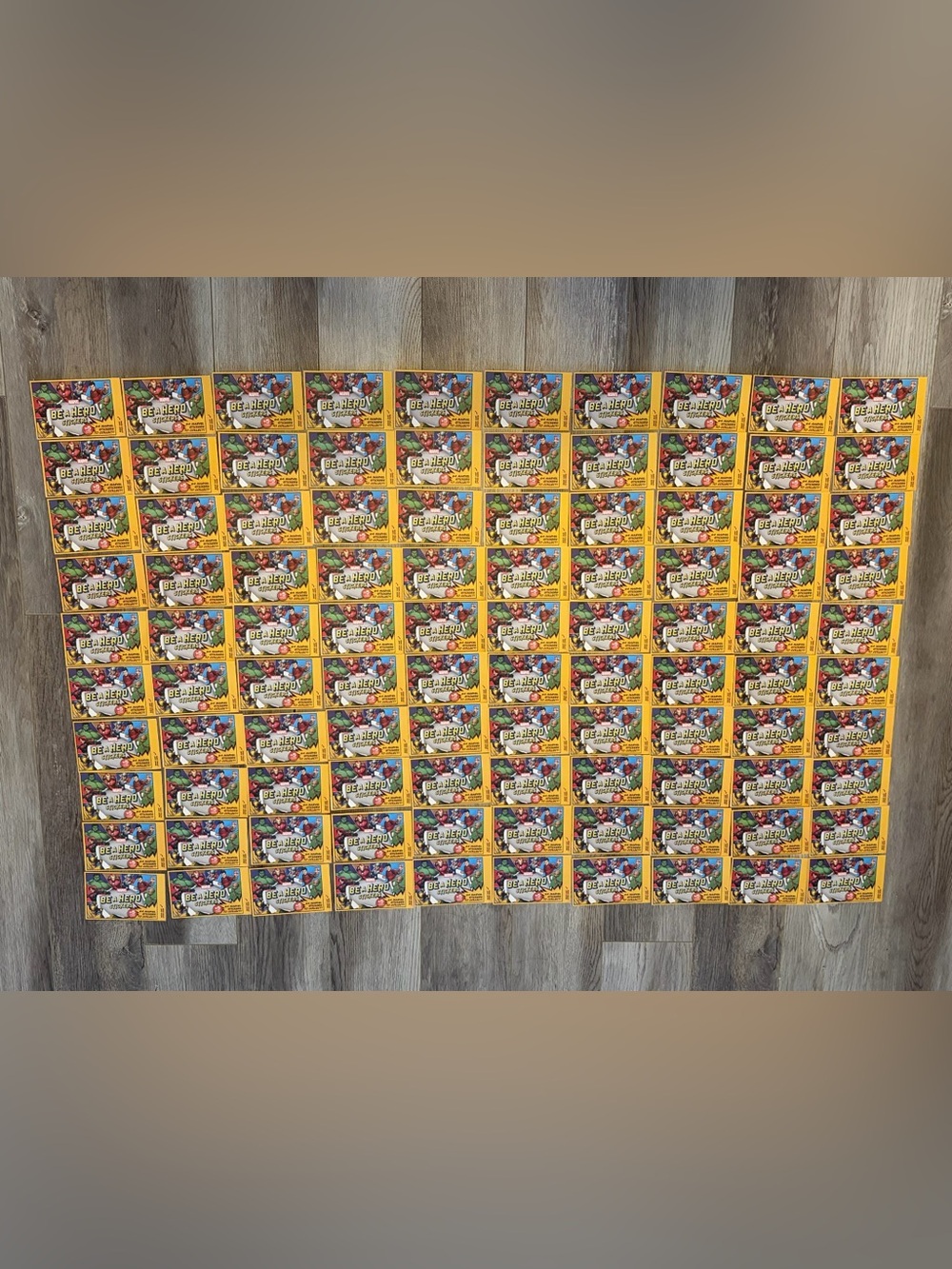 100 PACKS 2025 Marvel Be A Hero Loblaws Superstore 400 Sticker Cards